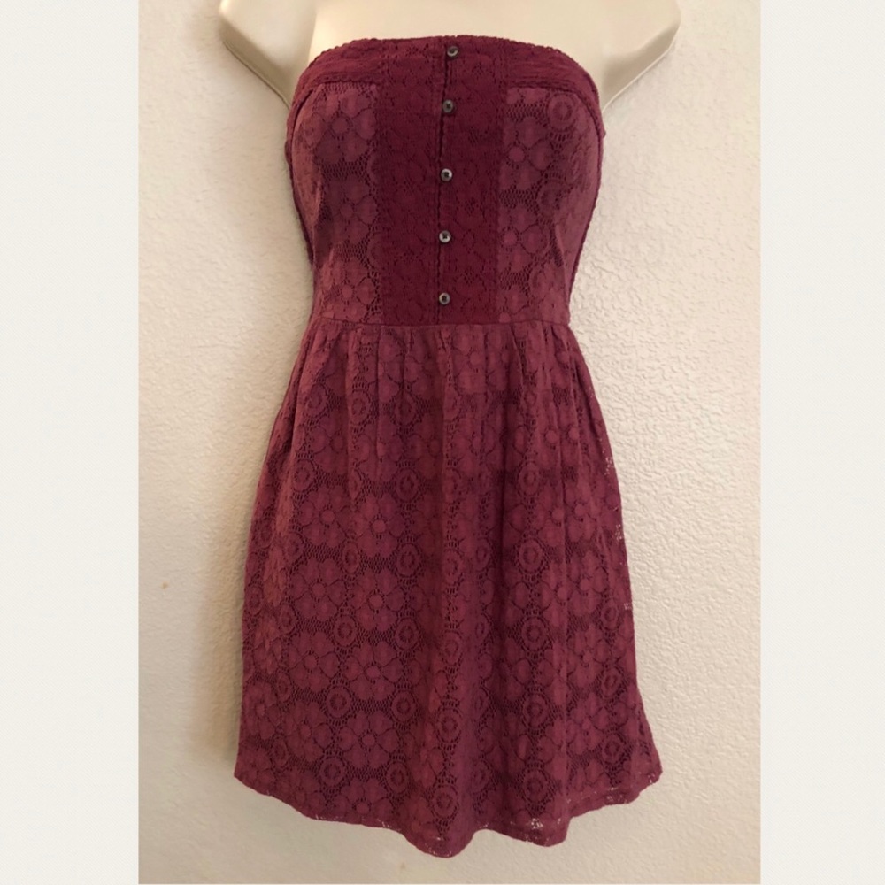 NWT Abercrombie strapless mini dress. Sz XS